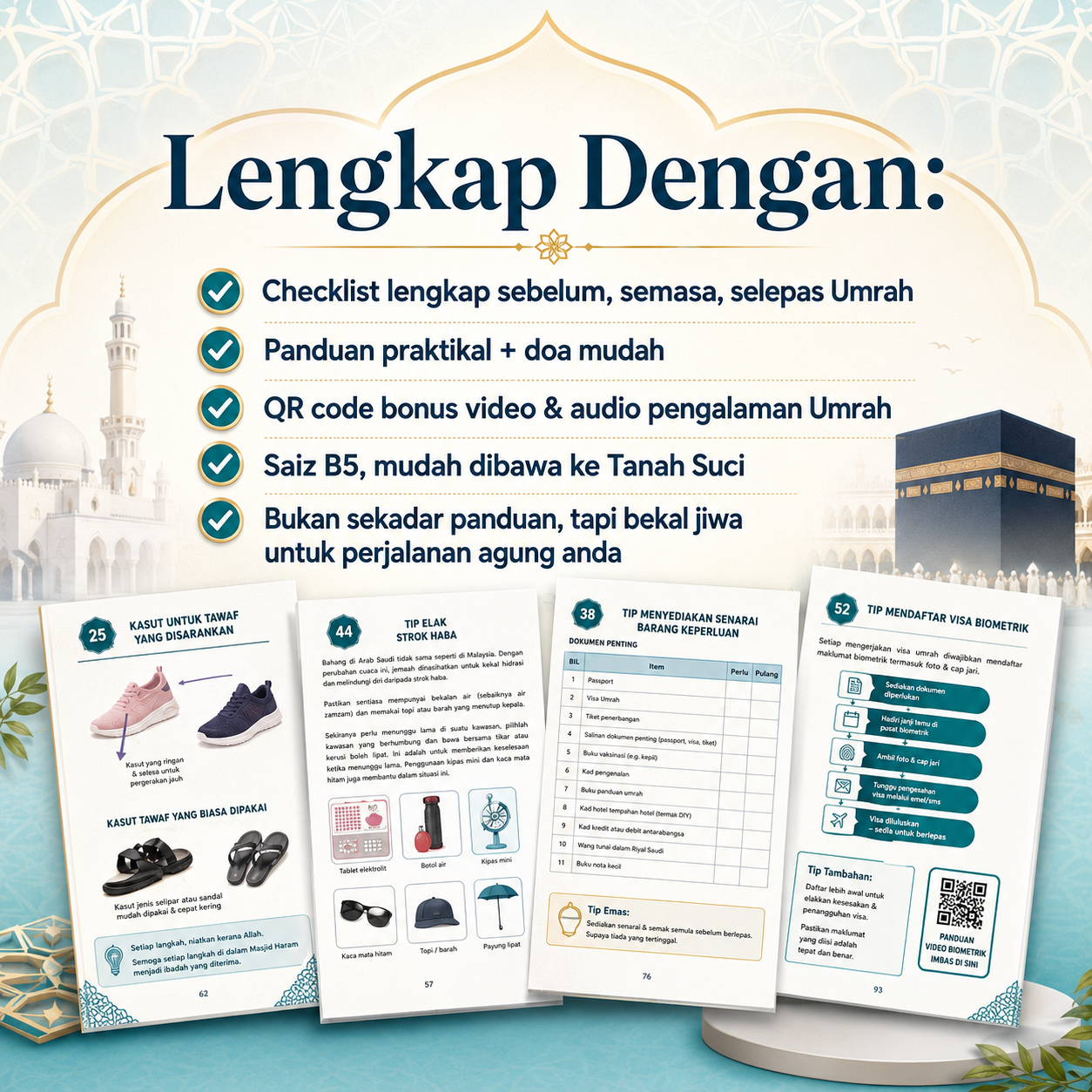 Kelebihan buku 114 tip umrah 2