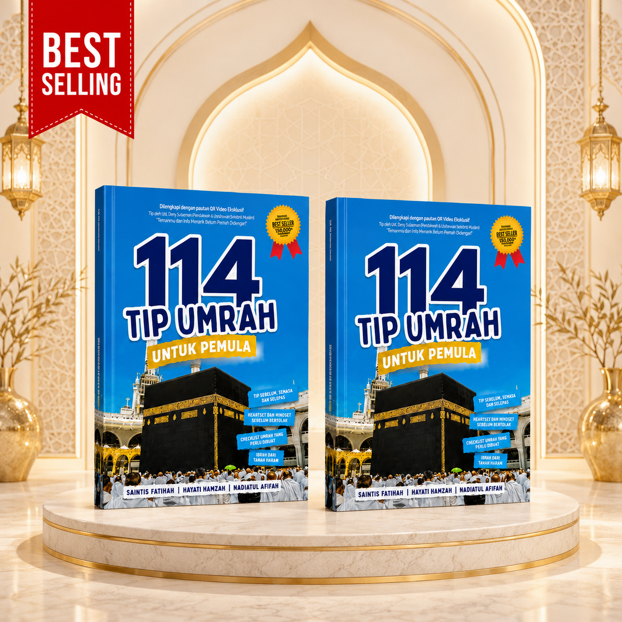 Set Jimat 2 unit Buku 114 Tip Umrah Pemula