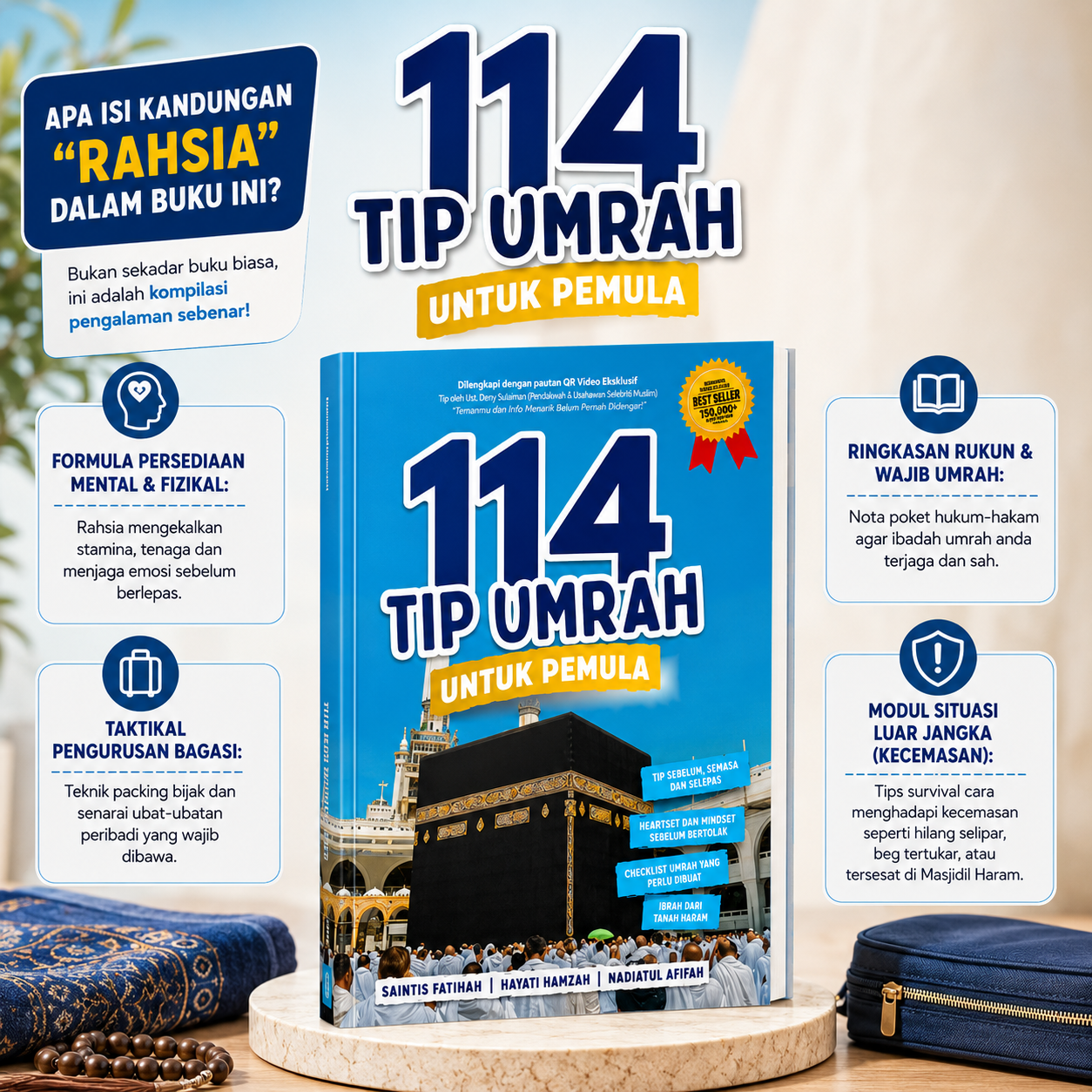 Pengenalan Buku 114 Tip Umrah Pemula